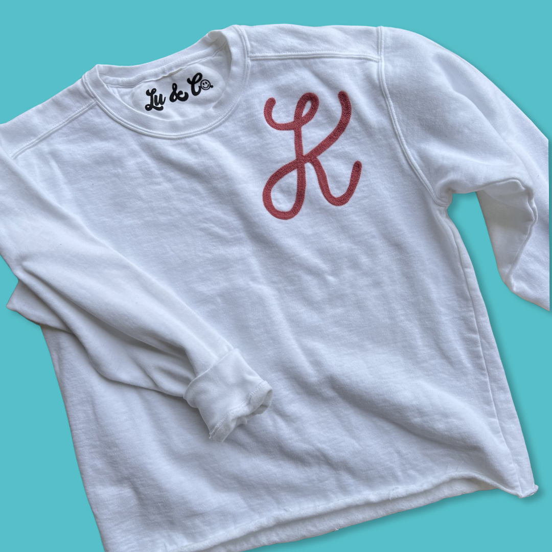The Vintage Chainstitch Large Monogram