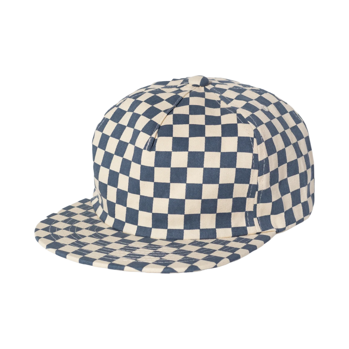 Custom Chainstitch Checkerboard Camp Hat