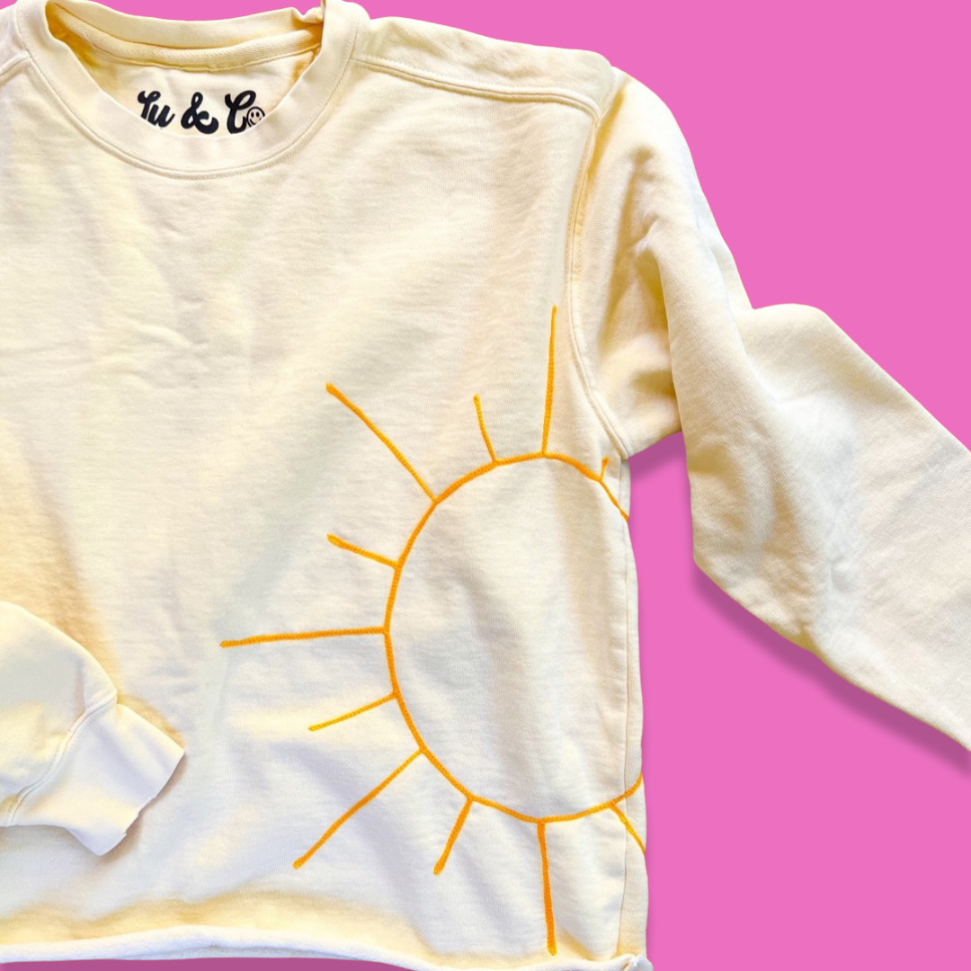 Big Sun Vintage Chainstitch Sweatshirt